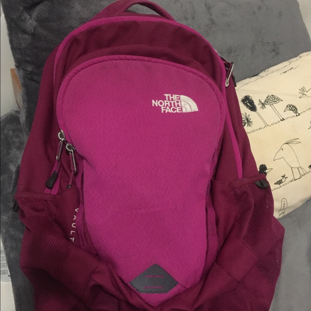 Pink backpack